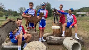 Pinot, ses équipiers et ses chèvres