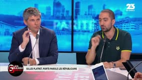 #GrandOral - "Oui, vous êtes d'affreuses personnes qui veulent laisser mourir les 'migrants' en mer. Je vous le dis, monsieur !" @Dr_Moji à @gillesplatret, maire de Chalon-sur-Saône et porte-parole de @lesRepublicains #GGRMC
