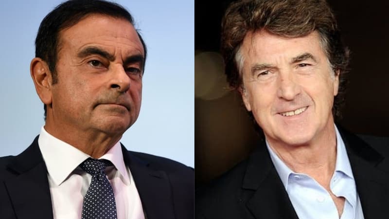 Carlos Ghosn et François Cluzet