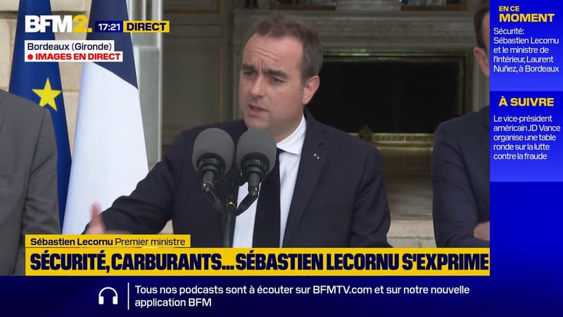 Guerre au Moyen-Orient: "Il n'y a pas de pénurie" de carburants, assure Sébastien Lecornu