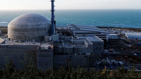 La centrale nucléaire de Flamanville (Manche)