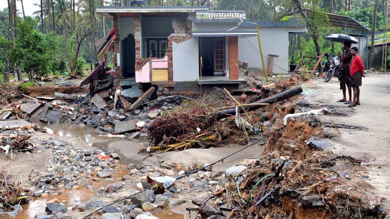 Dans l'Etat du Kerala, le 18 août.