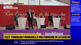 "Nous n'avons pas la même vision du monde", martèle Raphaël Glucksmann, député européen sur une alliance avec Jean-Luc Mélenchon et LFI
