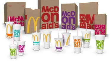 McDonald's vient de lancer une nouvelle série d'emballages.