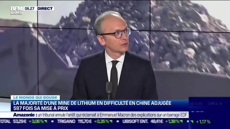 Benaouda Abdeddaïm : La majorité d'une mine de lithium en difficulté en Chine adjugée 597 fois sa mise à prix - 24/05