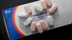 Le médicament Paxlovid de Pfizer (illustration)