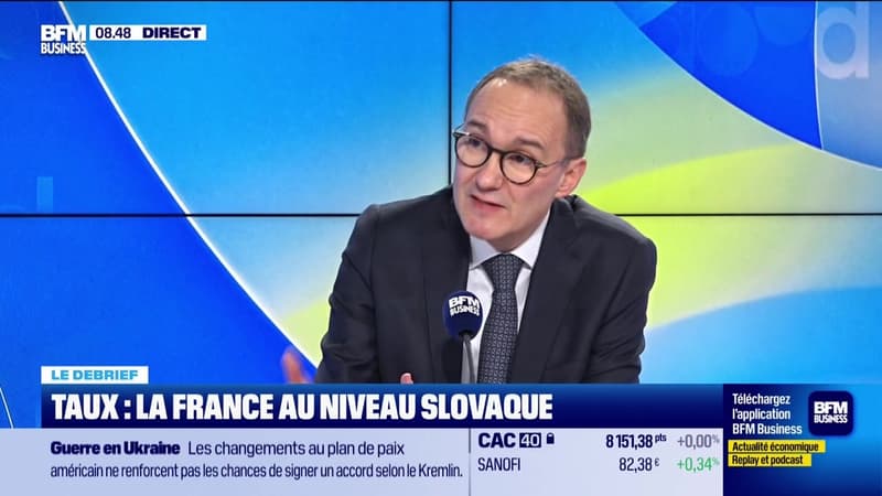 Le débrief de l'actu : Taux, la France au niveau slovaque - 22/12