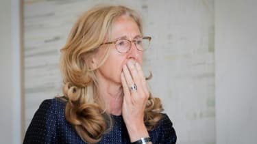 Nicole Belloubet à sa sortie de l'Élysée le 3 juin 2020 à Paris