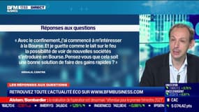 Les questions : Guetter la possibilité de voir de nouvelles sociétés s'introduire en Bourse, est-ce une bonne solution pour faire des gains rapides ? - 16/09