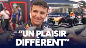 Formule 1 : Isack Hadjar partage ses sensations après avoir roulé au volant de la Red Bull RB7, la voiture championne du monde !
