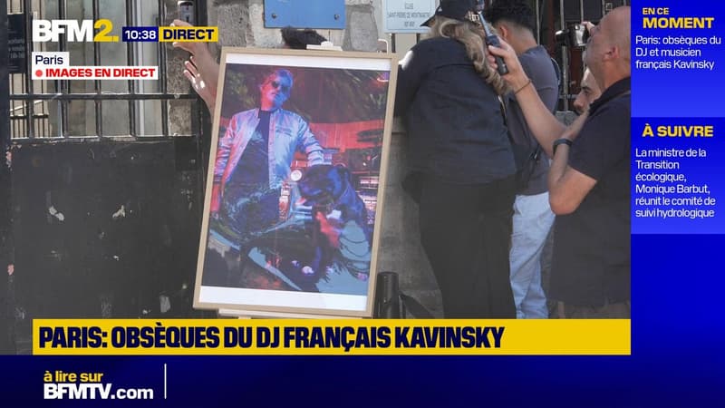 Un dernier adieu au DJ Kavinsky, à Montmartre