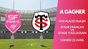 A gagner : vos places pour le match Stade Français Paris vs Stade Toulousain
