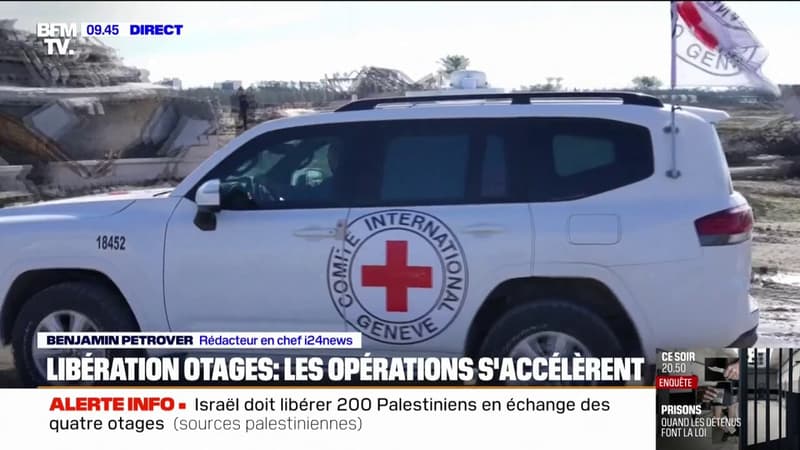 Libération des otages: les quatre soldates israéliennes devraient être remises à la Croix-Rouge