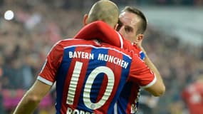 Arjen Robben et Franck Ribéry