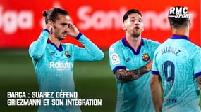 "La première année n'est jamais simple" : Suarez défend Griezmann et son intégration