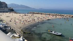 La plage du Prophète, à Marseille.