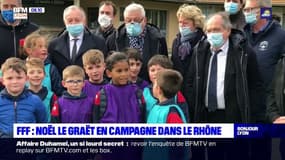 Rhône: le président de la fédération française de football au chevet des clubs amateurs frappés par la crise