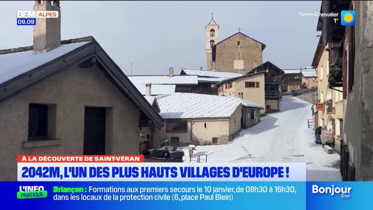 Saint-Véran dans les Hautes-Alpes, l'un des plus hauts villages d'Europe !