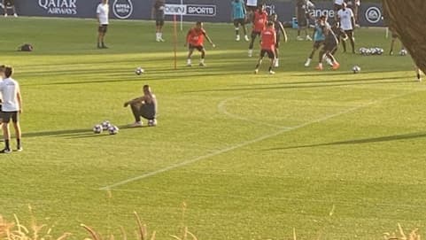 Entraînement PSG à Faro