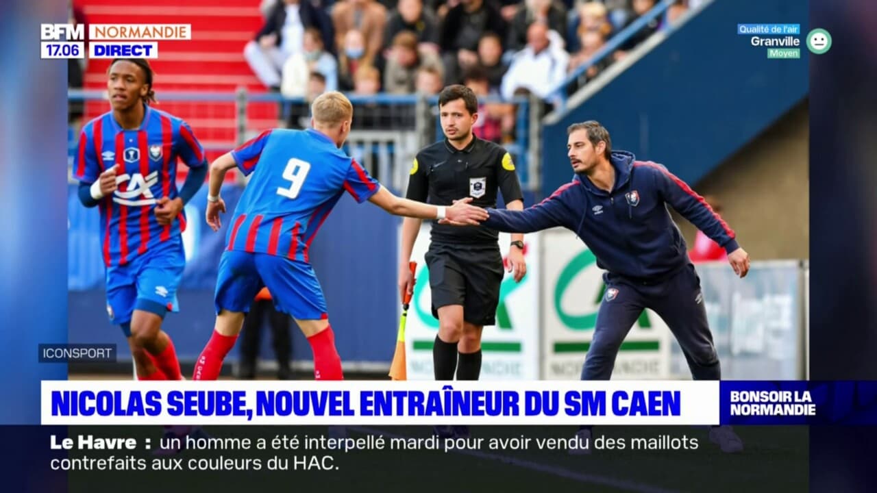 SM Caen Nicolas Seube, ancien joueur caennais, va devenir le nouvel