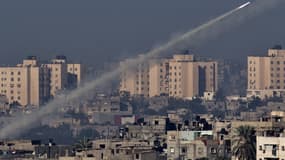 Une roquette tirée de Gaza vers le sud d'Israël, le 15 novembre 2012. (photo d'illustration)