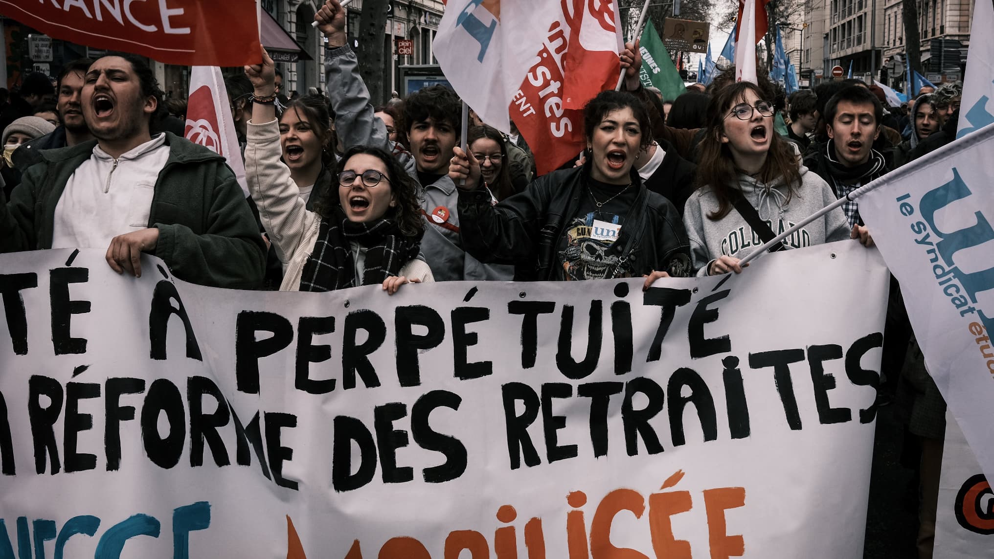 Demonstration of March 11 in Lyon: 18,000 people gathered according to the unions, 7,000 according to the police