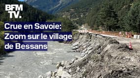 ROBIN DE BFM - "On a eu des quantités d’eau vraiment extraordinaires": d'importants dégâts en Savoie après la crue de l’Arc
