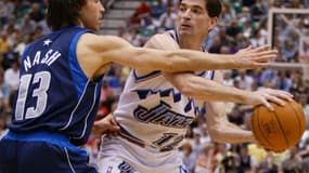 Steve Nash face à John Stockton
