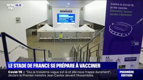 Covid-19: le Stade de France se prépare à vacciner