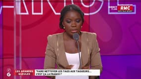 "Faire nettoyer les tags aux tagueurs... c'est ça la France" - 17/01