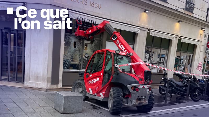 Montant du butin, engin dérobé... Ce que l'on sait du cambriolage d'une bijouterie à l'aide d'un chariot élévateur à Lyon