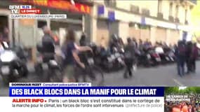 Manifestations à Paris: 123 interpellations, environ 1000 individus "à risques",  deux commerces dégradés