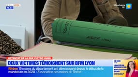 "Une énorme explosion": deux victimes de l'attentat de la rue Victor Hugo à Lyon témoignent