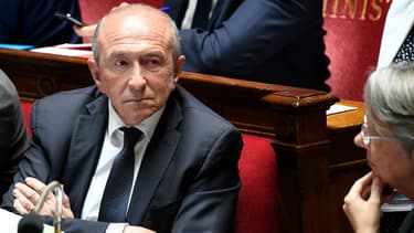 Gérard Collomb le 24 juillet 2018 à l'Assemblée nationale.