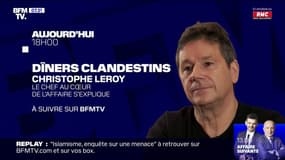 Dîners clandestins: Christophe Leroy, le chef mis en cause, répond à BFMTV