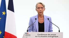 Elisabeth Borne le 14 septembre 2022 à Paris.