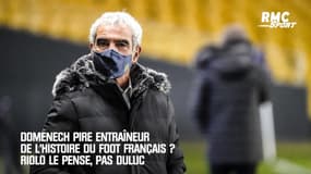Domenech pire entraîneur de l'histoire du foot français ? Riolo le pense, pas Duluc
