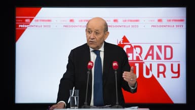 Jean-Yves Le Drian ce dimanche dans "le Grand Jury".