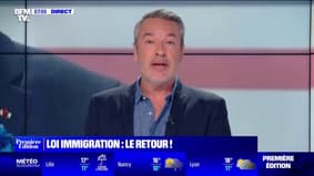 ÉDITO - Loi immigration: "La droite met la pression, Les Républicains sont bien décidés à enfoncer un coin sur ce sujet où le gouvernement paraît gêné" 