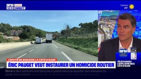 Alpes-Maritimes: le député Eric Pauget veut créer un délit d'homicide routier