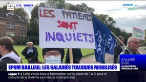 Bailleul: les salariés de l'EPSM toujours mobilisés