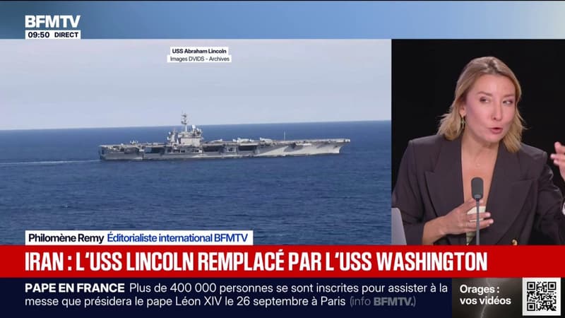 Guerre au Moyen-Orient: le porte-avions USS Lincoln remplacé par l'USS George Washington