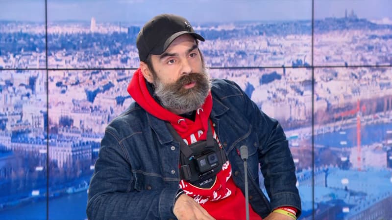 Jérôme Rodrigues sur BFMTV, le 11 février. 