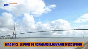 MAD D'ICI : Le pont de Normandie, ouvrage exceptionnel