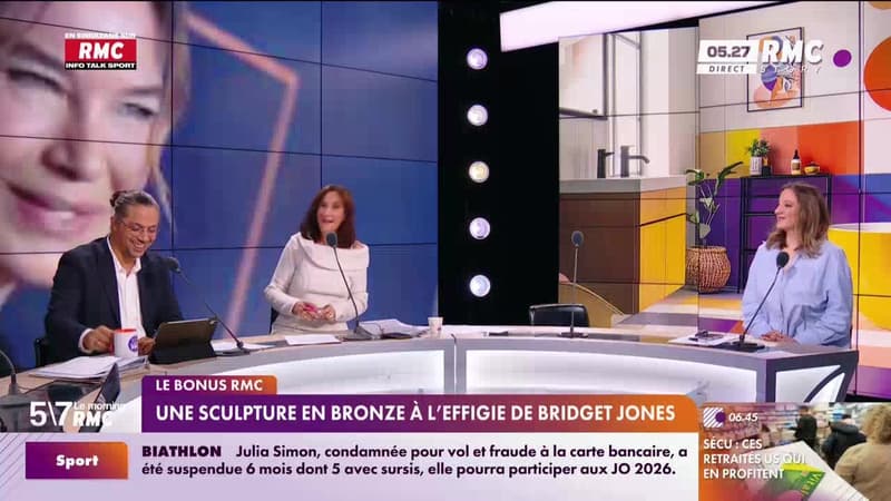 Le bonus RMC : Une sculpture en bronze à l'effigie de Bridget Jones - 07/11