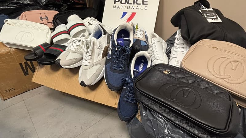 Le propriétaire de la boutique, âgé de 61 ans, a été interpellé pour détention et offre de marchandises contrefaisantes. 