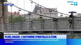 Pluie, orage : l'automne s'installe à Lyon 