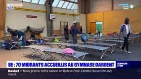 8e : 70 migrants accueillis au gymnase Dargent