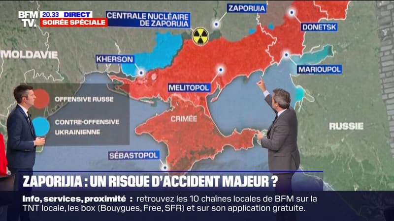 Faut-il s'attendre à une catastrophe nucléaire à Zaporijia ?