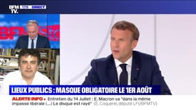 Story 2 : Le masque obligatoire le 1er août dans les lieux publics, "une mesure hyper importante" selon Patrick Pelloux - 14/07